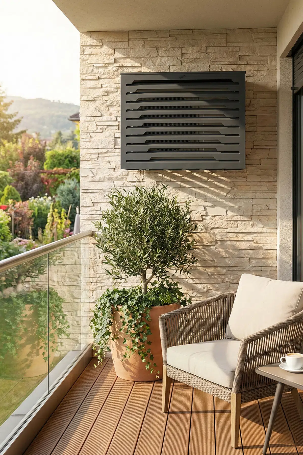 Klima Gizleme Kafesi Alüminyum Stage