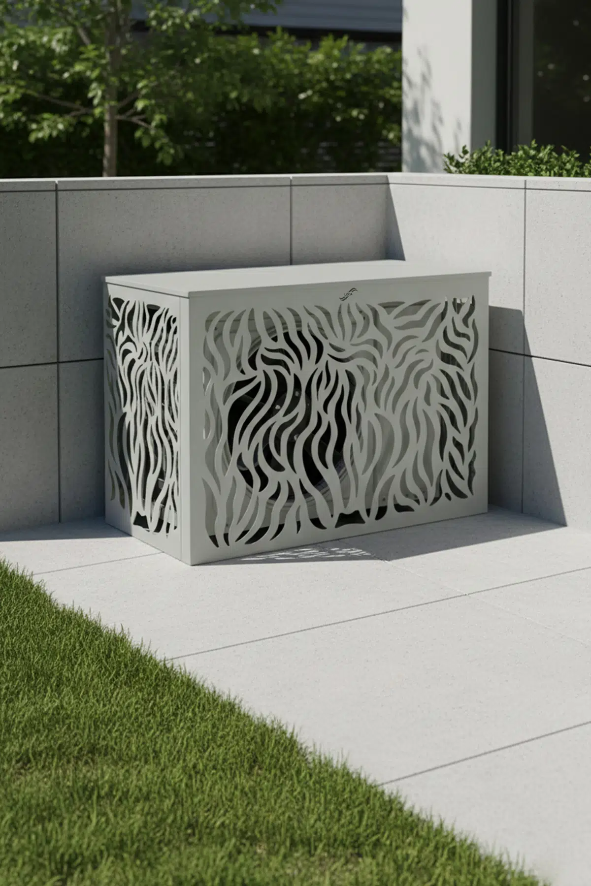 Klima Gizleme Kafesi Cormoran - Açık Gri