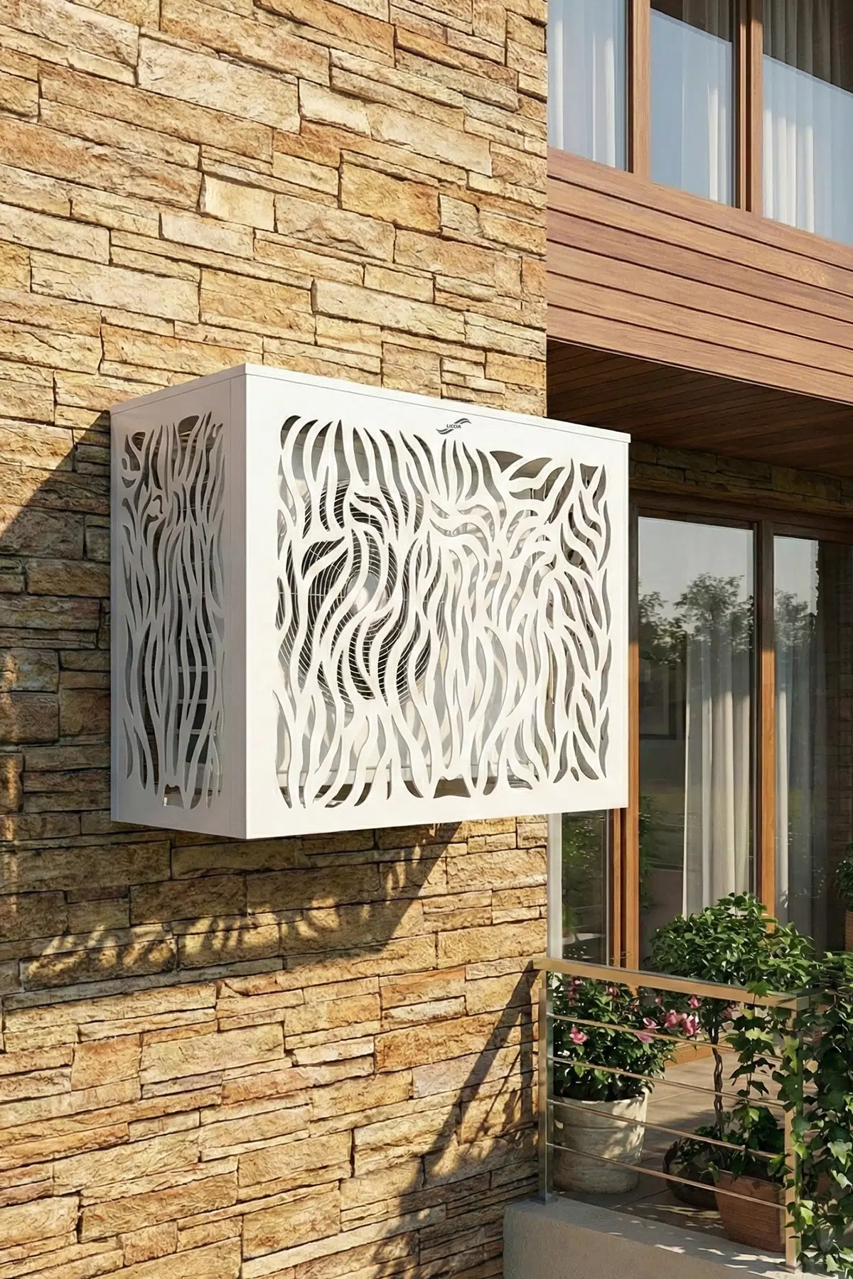 Klima Gizleme Kafesi Cormoran - Beyaz