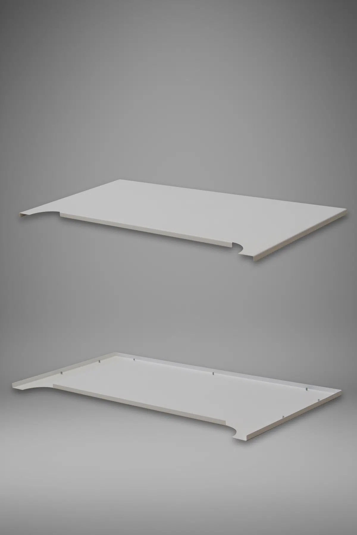 Klima Gizleme Kafesi Alt Panel - Beyaz