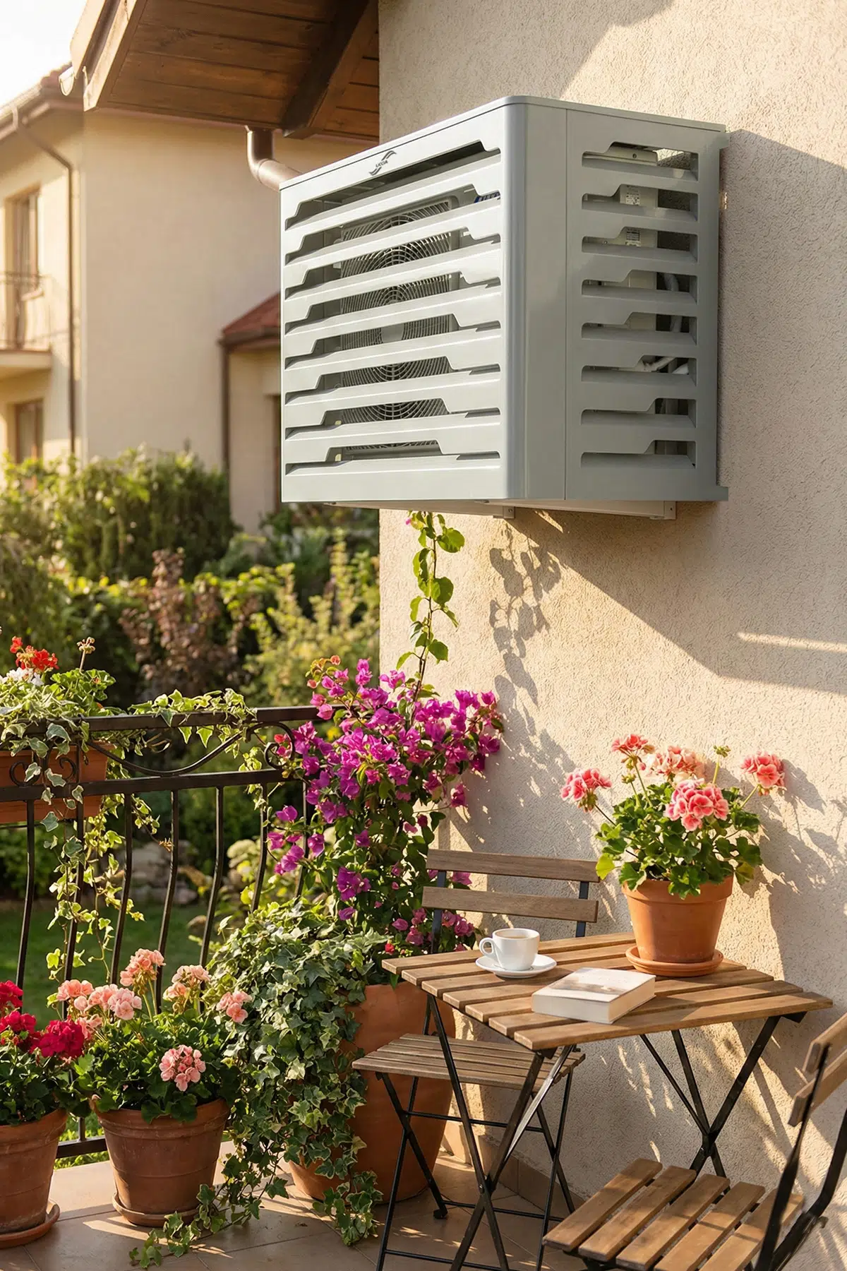 Klima Gizleme Kafesi Stage - Açık Gri